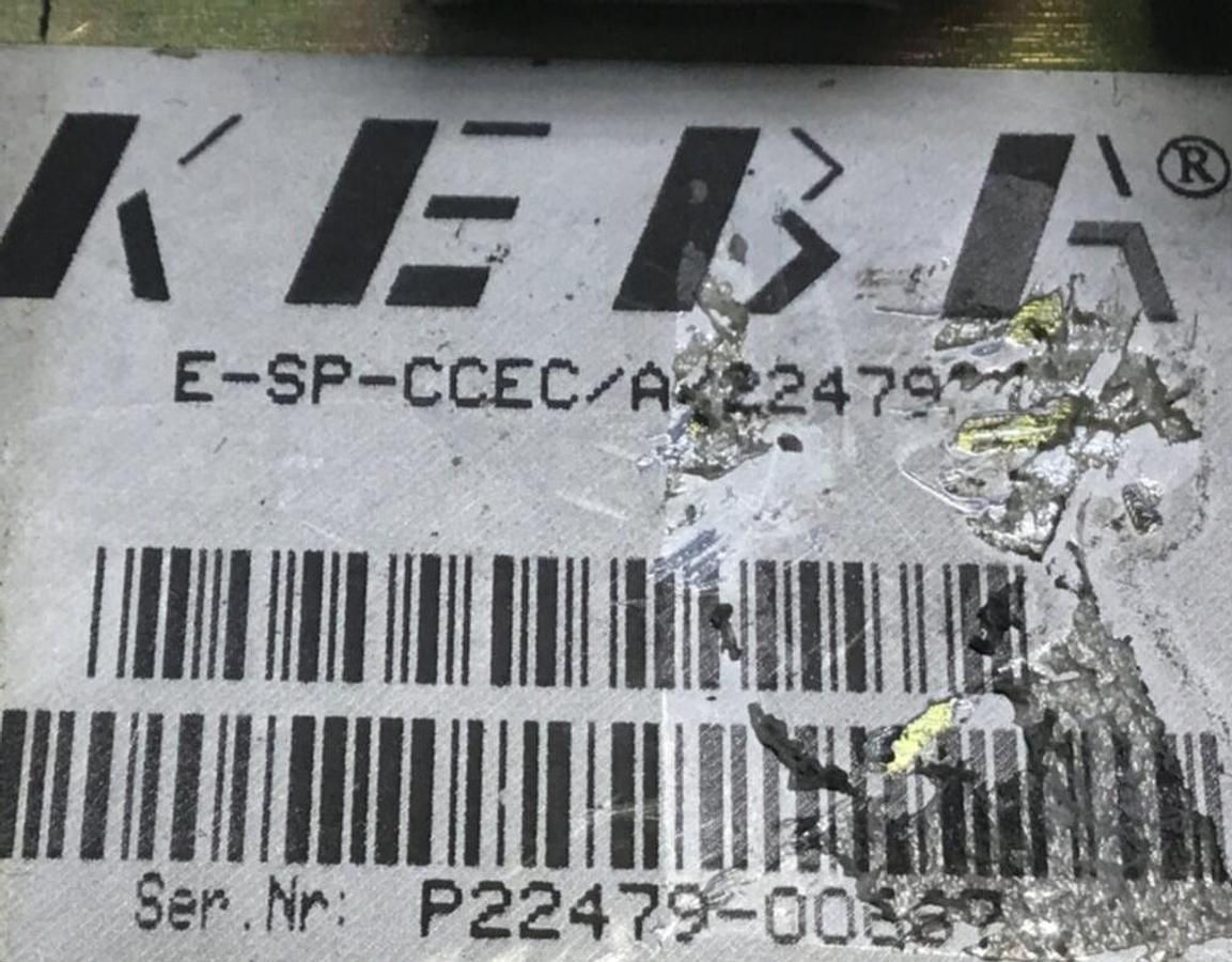 Used KEBA Operator Panel E-SP-CCEC/A/22479 USED