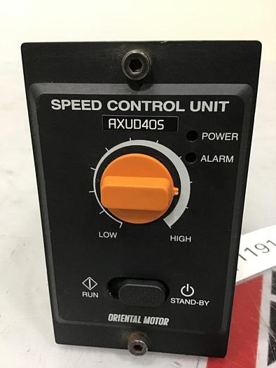Used ORIENTAL MOTOR Speed Control Unit AXUD405 #119108