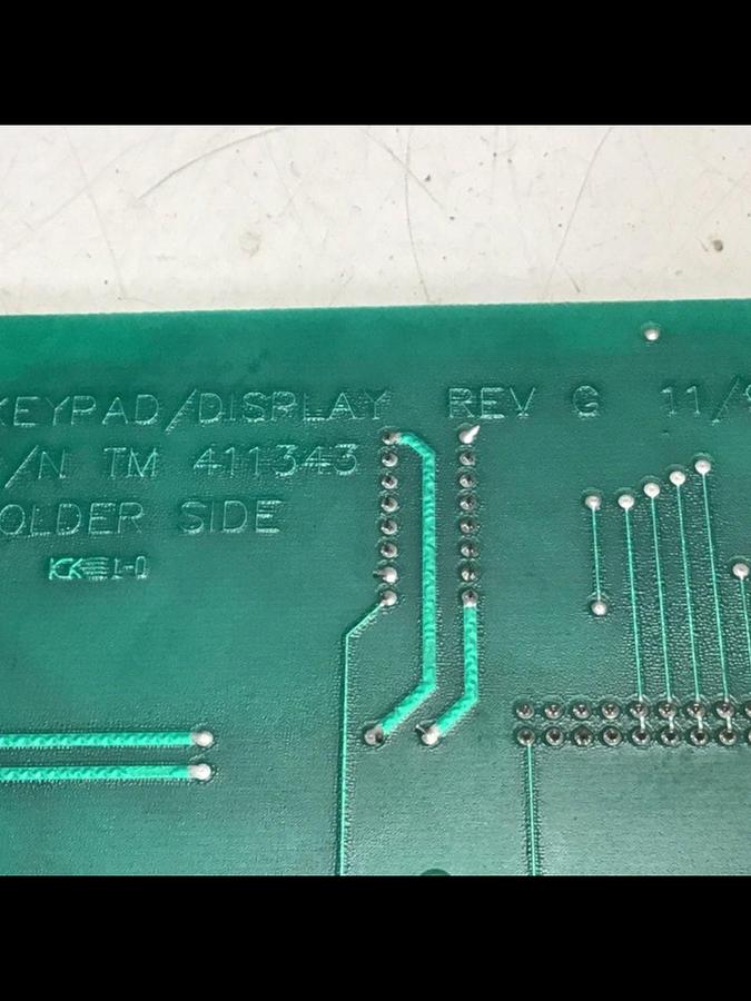 Used THORESON MCCOSH Circuit Board 411343 USED