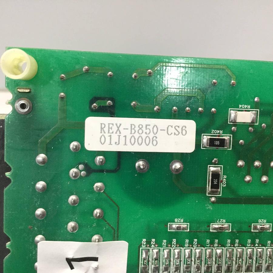 Used RKC Temperature Control Board REX-B850-CS6 Used