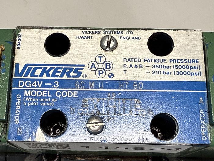 Used VICKERS DG4V-3-6C-M-U-H7-60