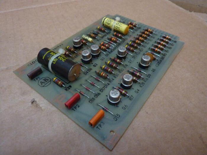Used ALLEN BRADLEY Clock Circuit Board X-361943 #27105