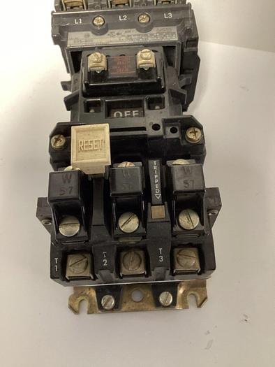 Used ALLEN BRADLEY Starter Size 1 509-BOD SER C W57 #29514