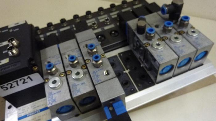 Used FESTO Control Block / Valve Terminal IFB8-02 #52721