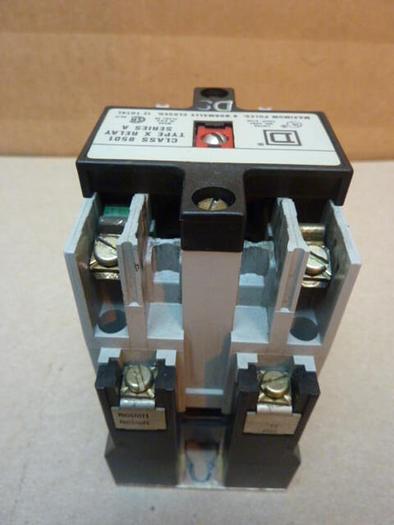 Used SQUARE D Industrial Control Relay 8501-XO  1200 #33177