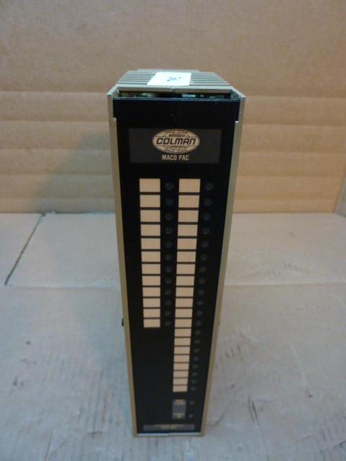 Used BARBER COLMAN Sequence Module MACO 8000 80CC-11001-102-0-00 #7992