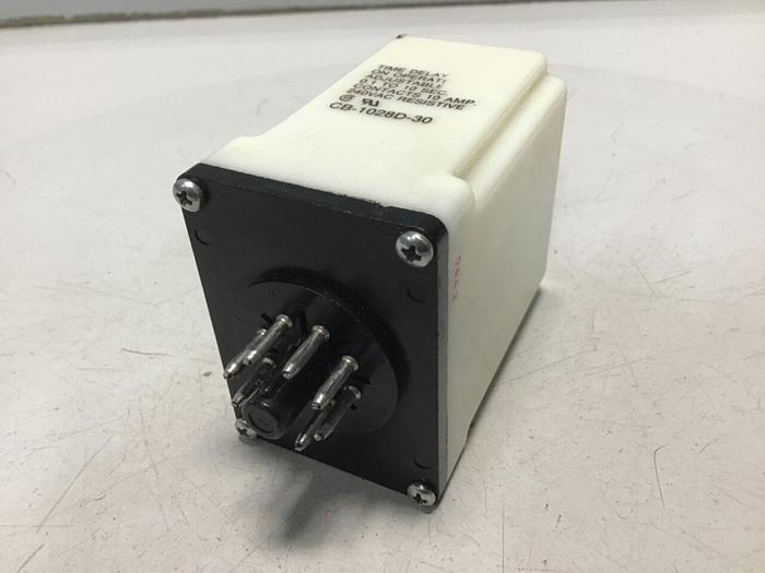 Used POTTER & BRUMFIELD Time Delay Relay CB-1028D-30 #114341