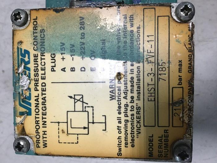 Used VICKERS Proportional Valve EHST-3-FVF-11 USED