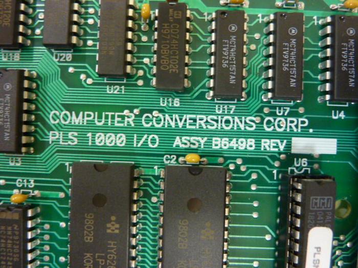 Used COMPUTER CONVERSION Circuit Board B6498 #58881