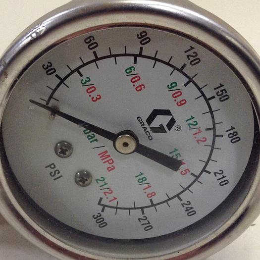 Used GRACO Pressure Gauge GAUGE309 #84309