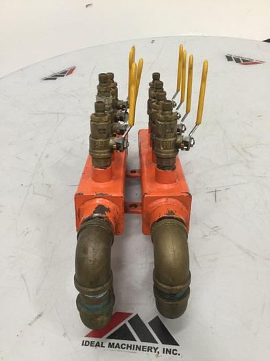 Used PPE 4 Zone Wafer Manifold 14ZWM #115380
