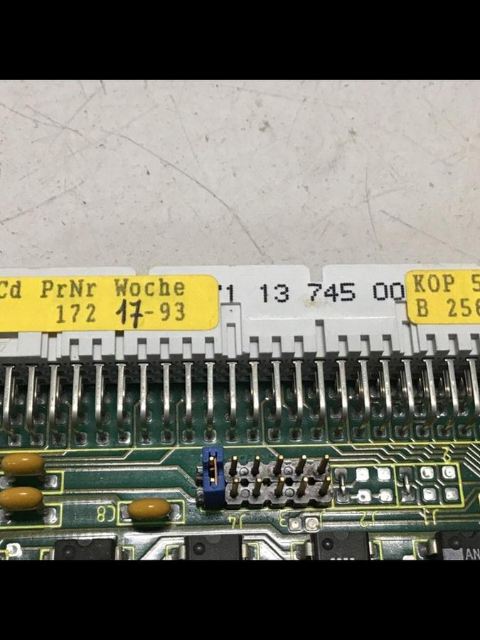 Used BACHMANN ELECTRONIC Circuit Board KOP500-100-F Used