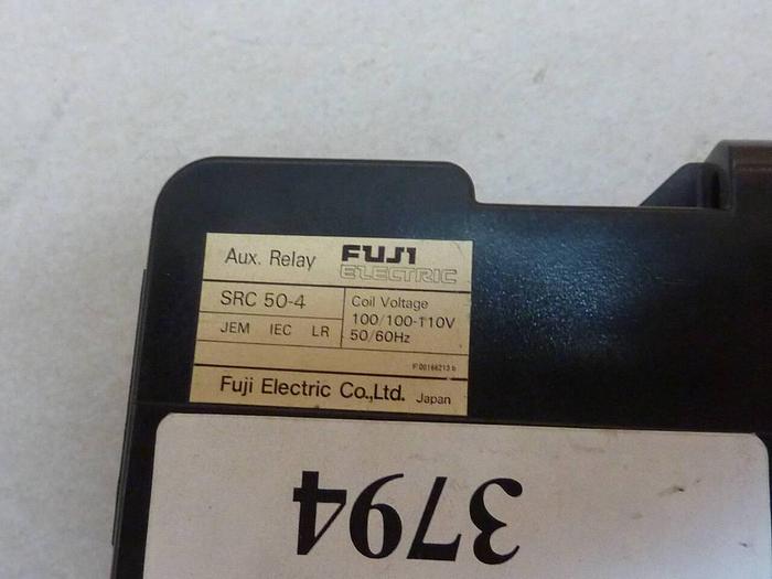Used FUJI ELECTRIC Auxiliary Relay SRC 50-4 #3800