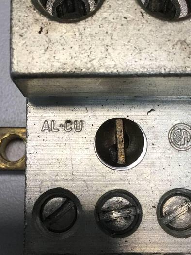 Used ILSCO 2/0-12 Lugs D2767 AL9CU #98107