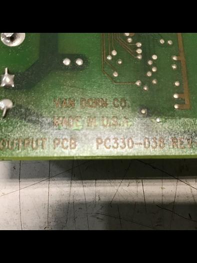 Used VAN DORN Pathfinder DC Output Board PC330-038 Used
