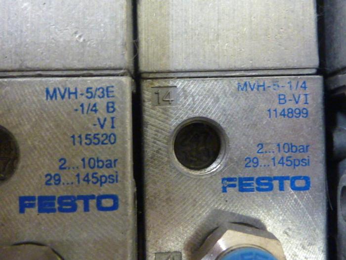 Used FESTO Control Block / Valve Terminal IFB8-02 #61263