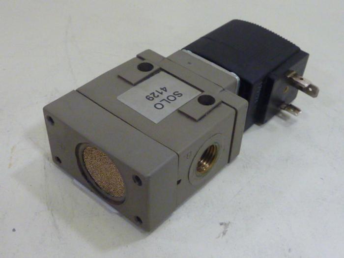 Used BURKERT EASY FLUID CONTROL Solenoid Valve 5411 C 6,0 NBR PA #61205