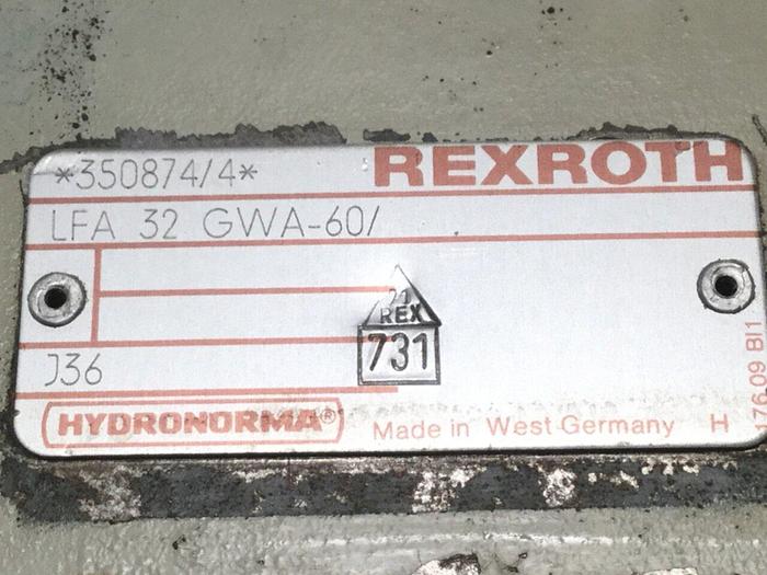 Used REXROTH Valve LFA32GWA60 #105658