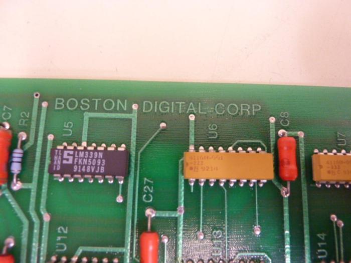 Used BOSTON DIGITAL Servo In Card 1-6 PCB10E307 #67094