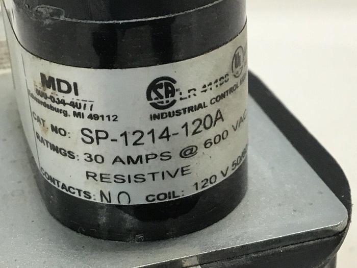 Used MDI Magnetic Relay SP-1214-120A Used