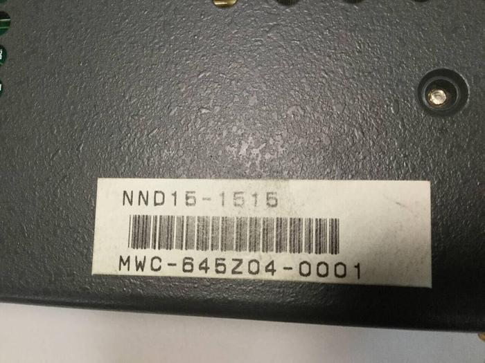 Used NEMIC-LAMBDA Power Supply NND15-1515 #97976