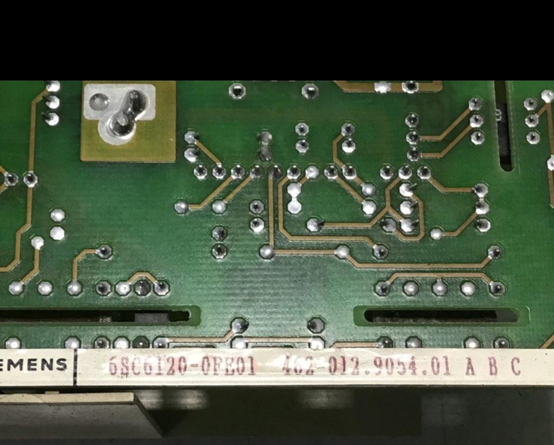 Used SIEMENS Simodrive Board 6SC6120-0FE01 USED