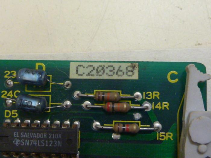 Used SHIBAURA Circuit Board H0550551 Used