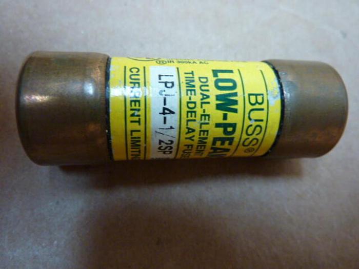Used BUSSMANN 4 1/2 Amp Fuse LPJ-4-1/2SP #27769