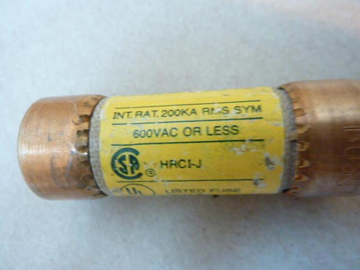 Used BUSSMANN 6 Amp Fuse LPJ-6 #39000