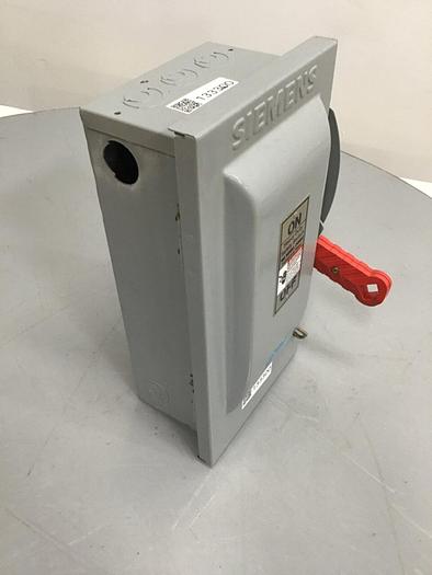 Used SIEMENS 30 Amp Disconnect Switch HF361 #133300