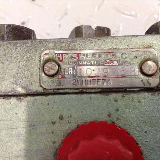 Used SHEFFER Cylinder 21/2HHTF7K #87942