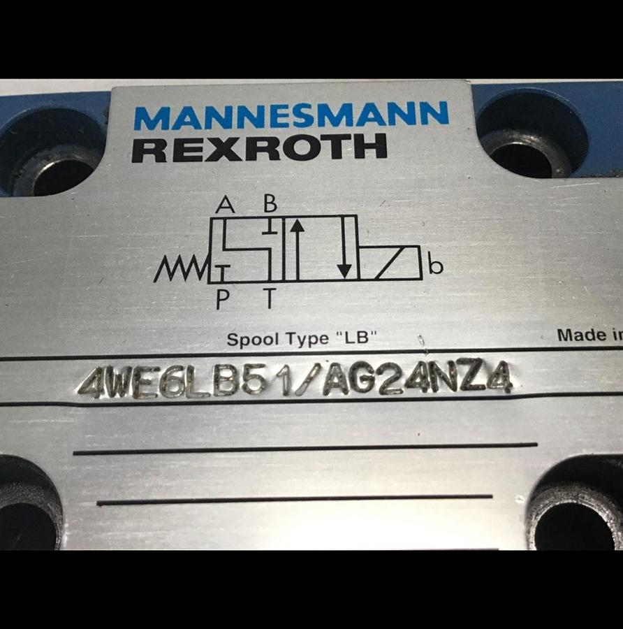 Used REXROTH Valve 4WE6LB51/AG24NZ4 Used
