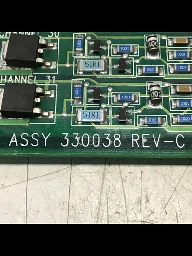 Used VAN DORN Pathfinder DC Output Board PC330-038 Used