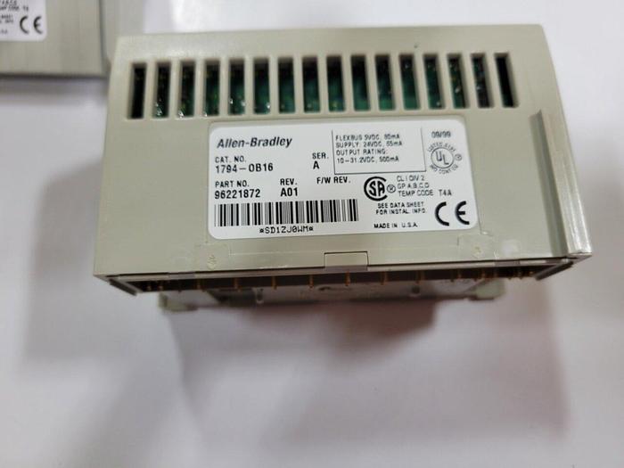 Used ALLEN BRADLEY I/O Module 1794-OB16 SER A Used