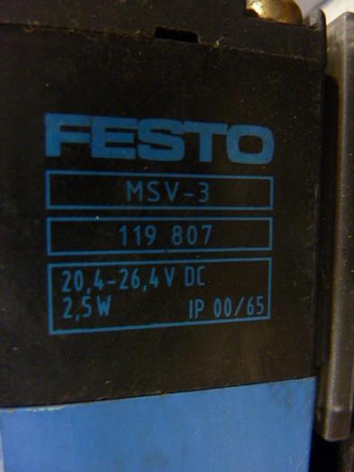 Used FESTO Control Block / Valve Terminal IFB8-02 #52747