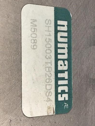 Used NUMATICS Pneumatic Linear Slide SH15003TB26DS4 #124366