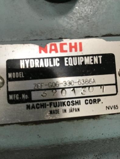 Used NACHI Pump ZEF-G06-330-6386A Used