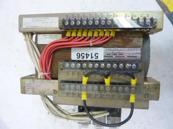 Used FANUC 7.5 kVA Transformer A80L-0026-0001-01 #51456