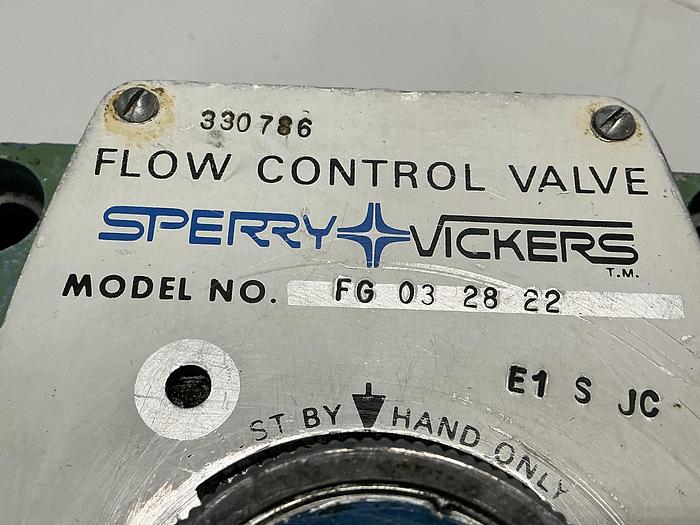 Used SPERRY VICKERS FG 03 28 22