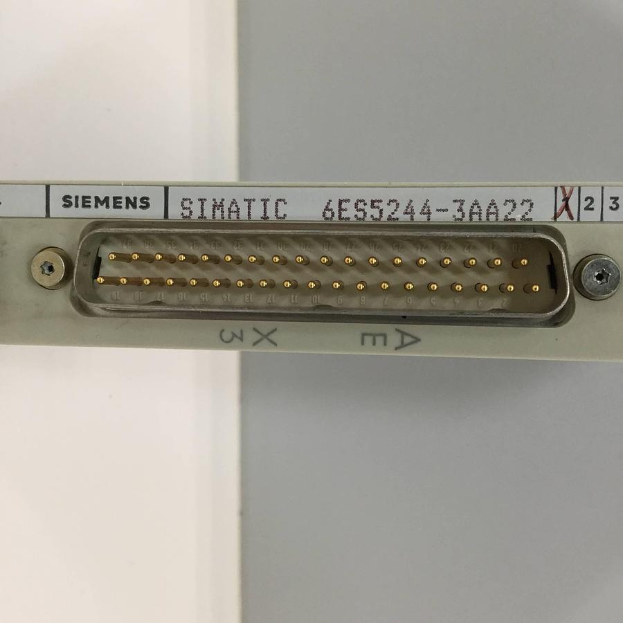 Used SIEMENS Temperature Control Module 6ES5 244-3AA22 #91874