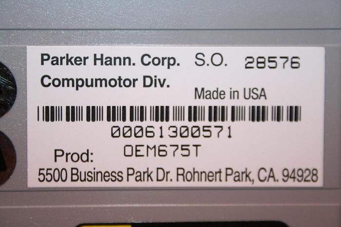 PARKER HANNIFIN Servo Drive OEM675T New
