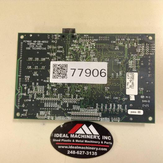 Used GSE Circuit Board PC981C 40-20-40312 #77906
