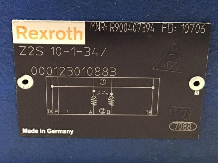 Used REXROTH Check Valve Z2S10134 #120527