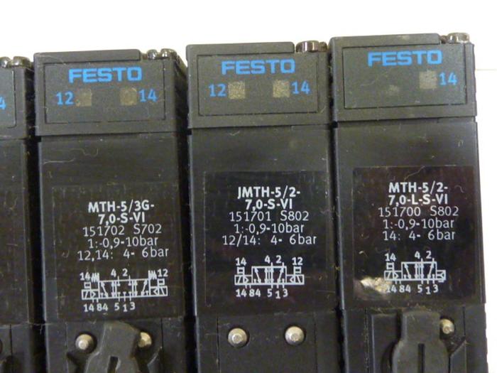 Used FESTO Control Block / Valve Terminal IFB13-03 Used