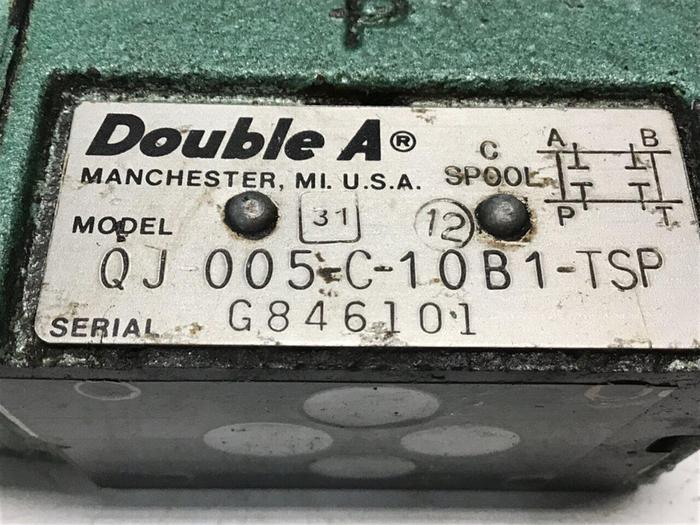 Used DOUBLE A Valve QJ005C10B1TSP #138438