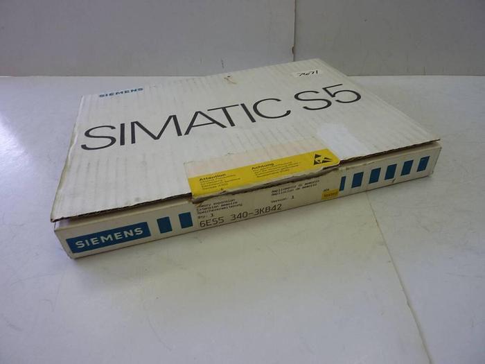 SIEMENS Memory Expansion card 6ES5 340-3KB42 Used
