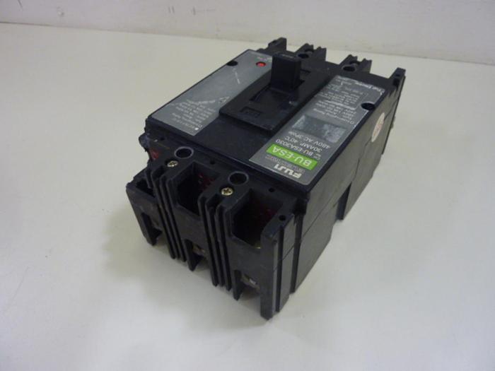 Used FUJI ELECTRIC 30 Amp Circuit Breaker BU-ESA3030 #47014