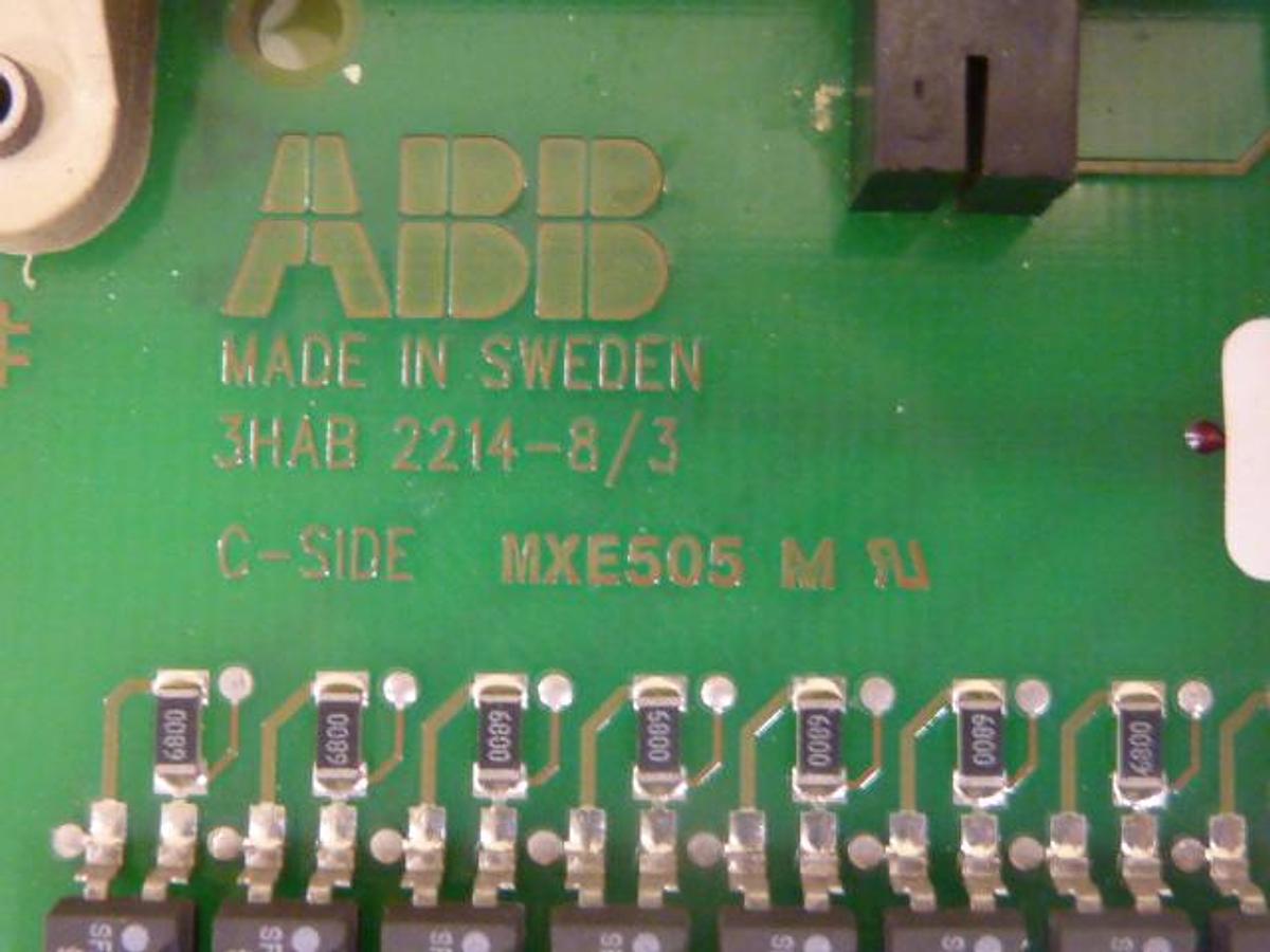 Used ABB CPU Circuit Board 3HAB2214-1/1 Used