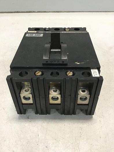 Used SQUARE D 100 Amp Circuit Breaker FAL36100 Used