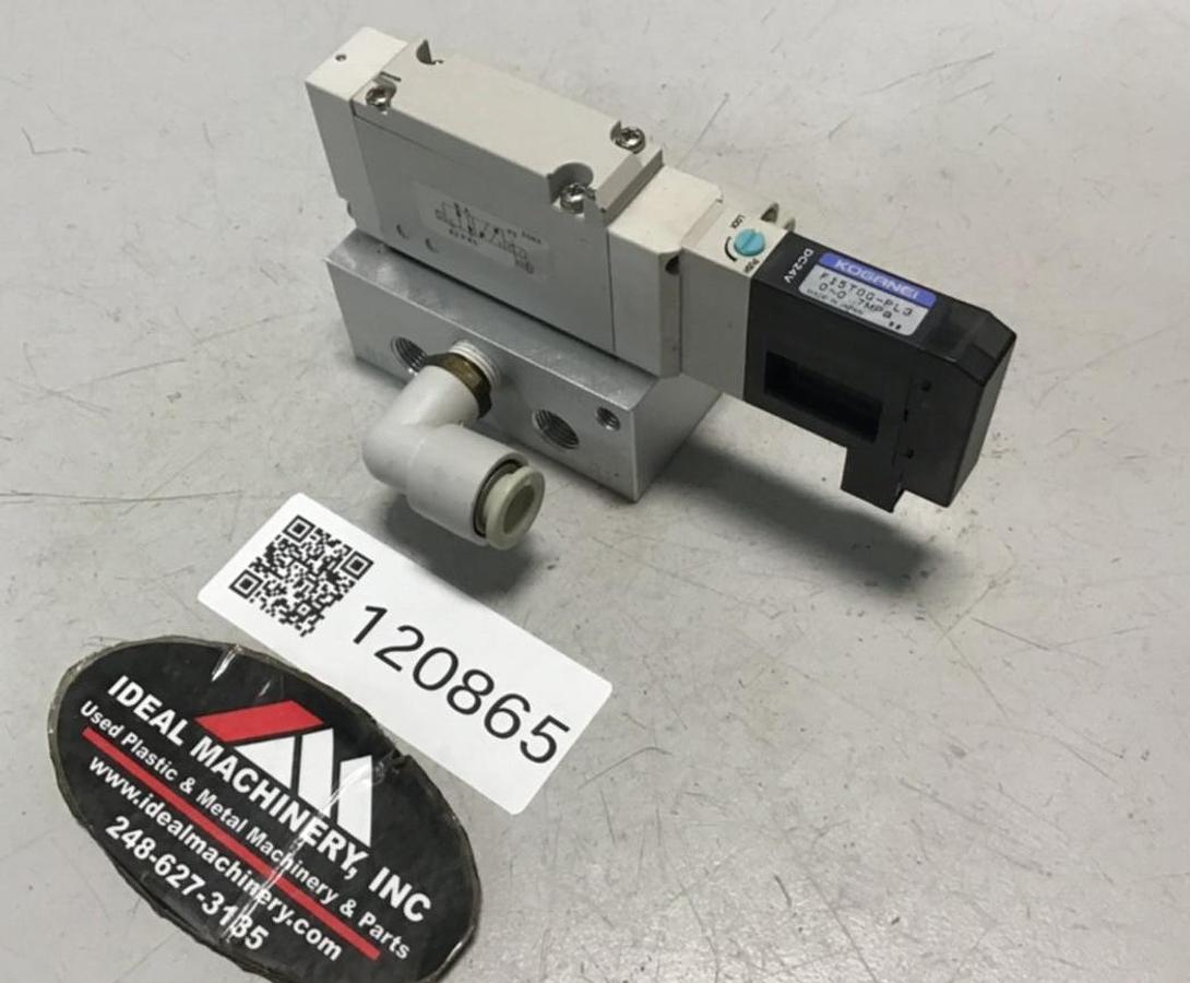 Used KOGANEI Solenoid Valve F15T0G-PL3 USED
